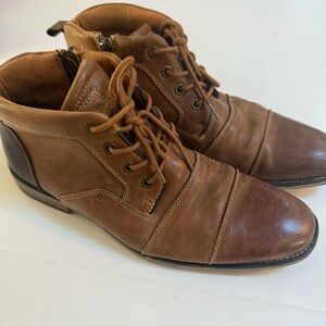 Steve Madden Men’s Johnnie Leather Boots